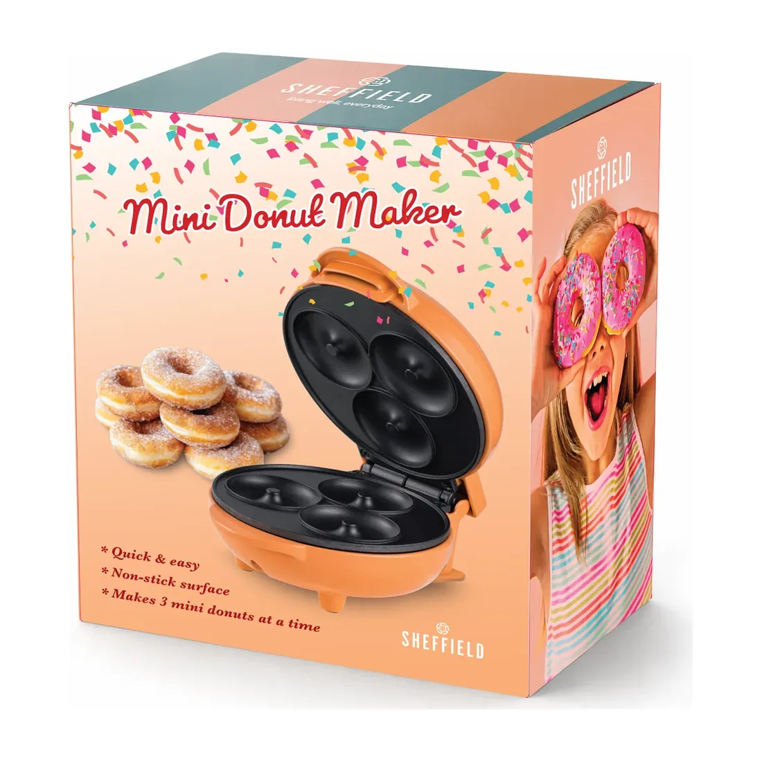 Sheffield Mini Donut Maker box
