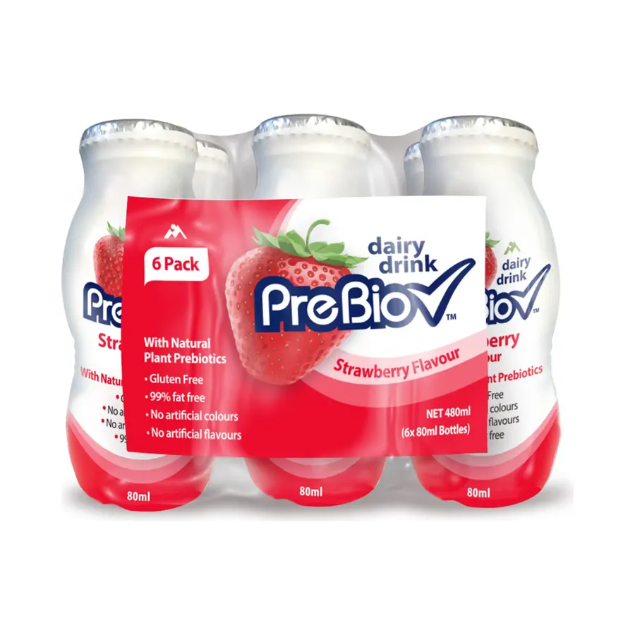PreBio Strawberry six-pack