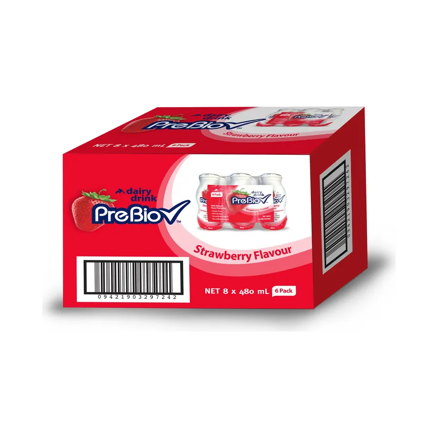 PreBio Strawberry shipper carton